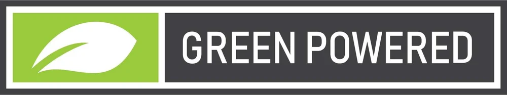 Logo green powered